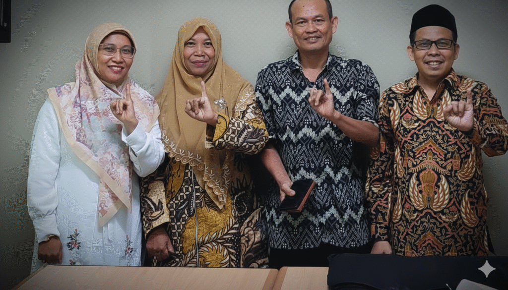 Kunjungan Ketua Isnu Sidoarjo Pandaan ke MI Darul Muttaqin Sidoarjo