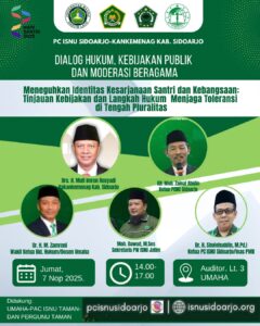 ISNU Sidoarjo Bersama Kemenag Gelar Dialog Hukum