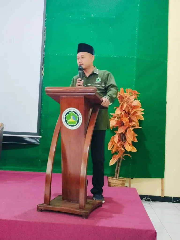 Ketua PAC Taman menyampaikan laporan