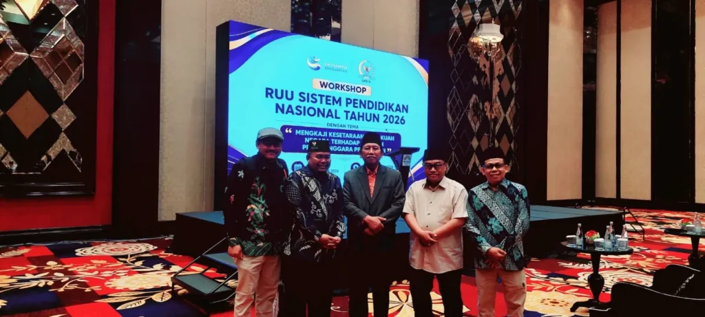 Workshop RUU Sisdiknas 2026 membahas kesetaraan penyelenggara pendidikan
